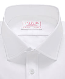 White Slim Fit Formal Ramses Poplin Shirt