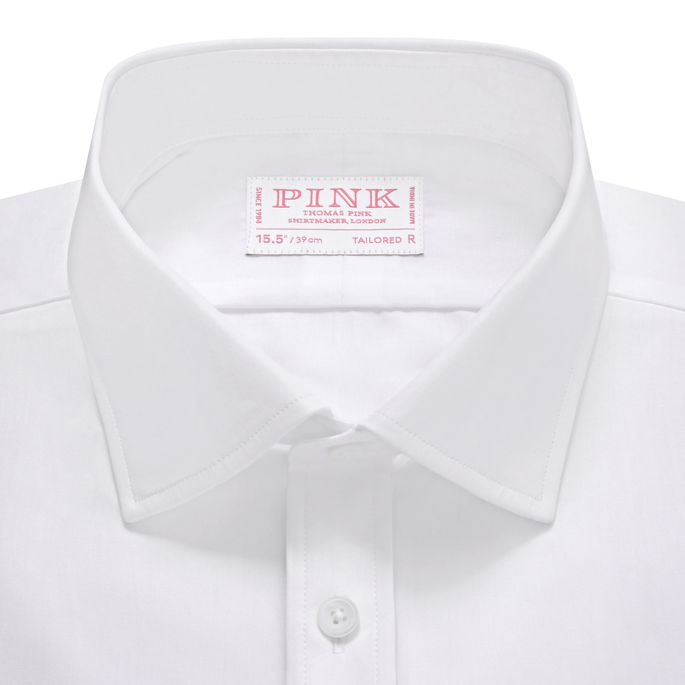 White Slim Fit Formal Ramses Poplin Shirt