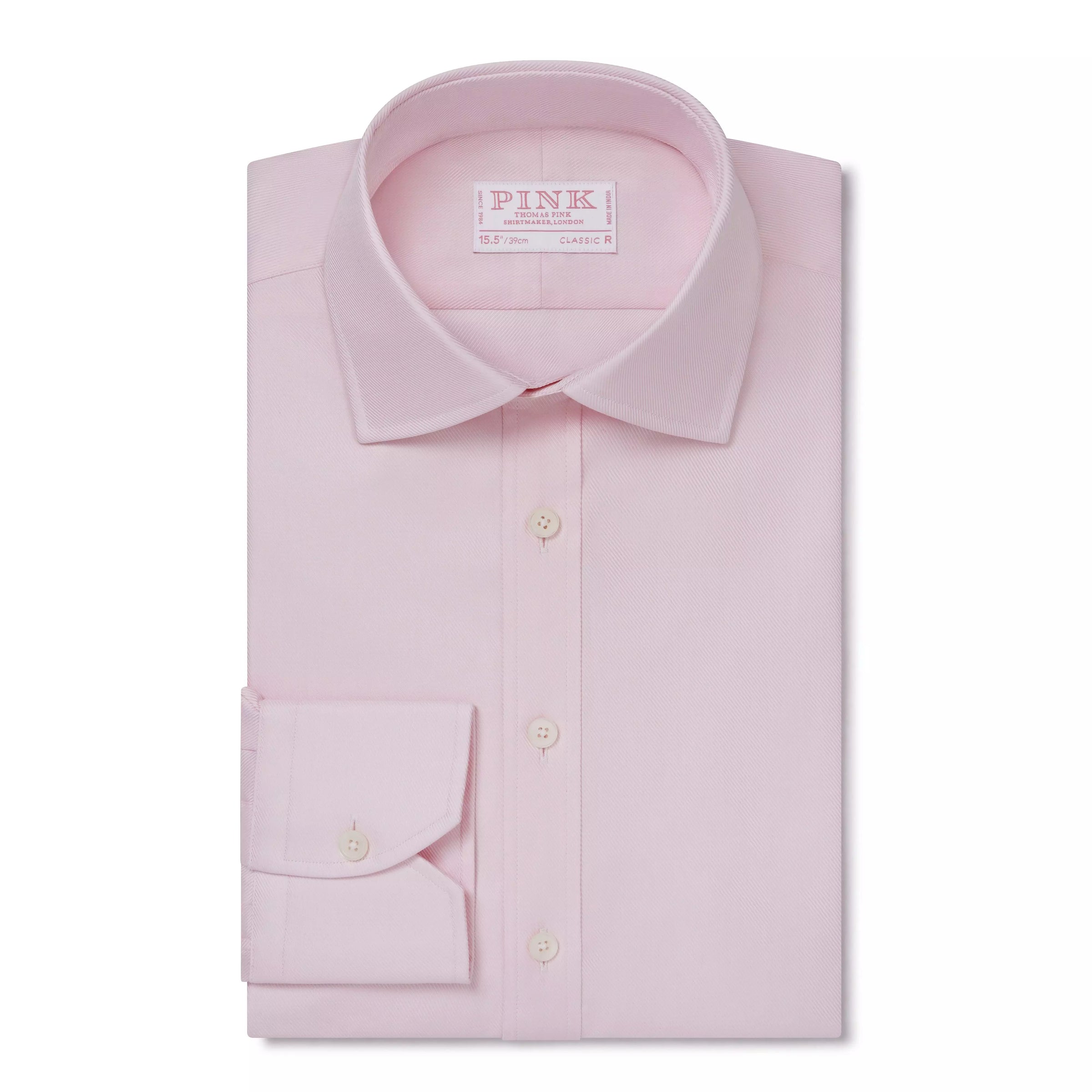 Pale Pink Classic Fit Royal Twill Formal Shirt